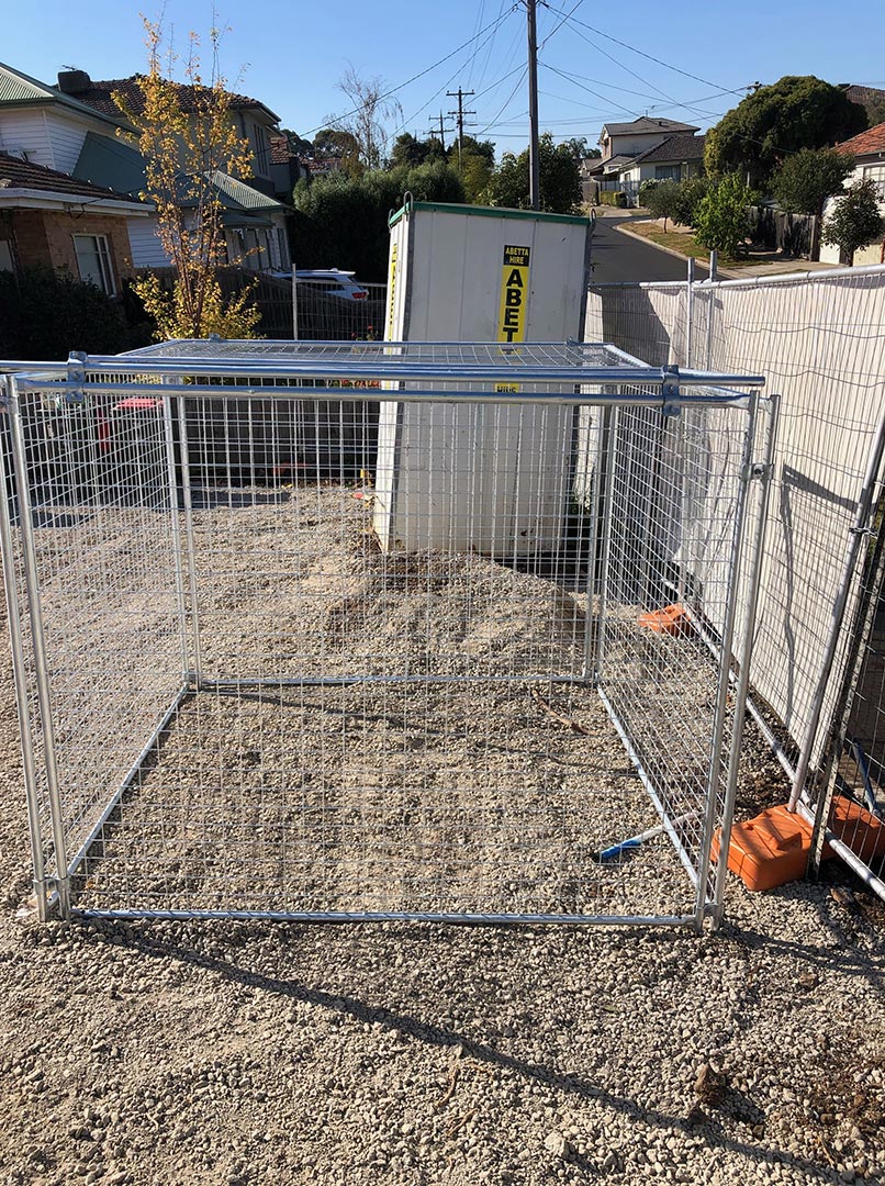 rubbish cage melbourne